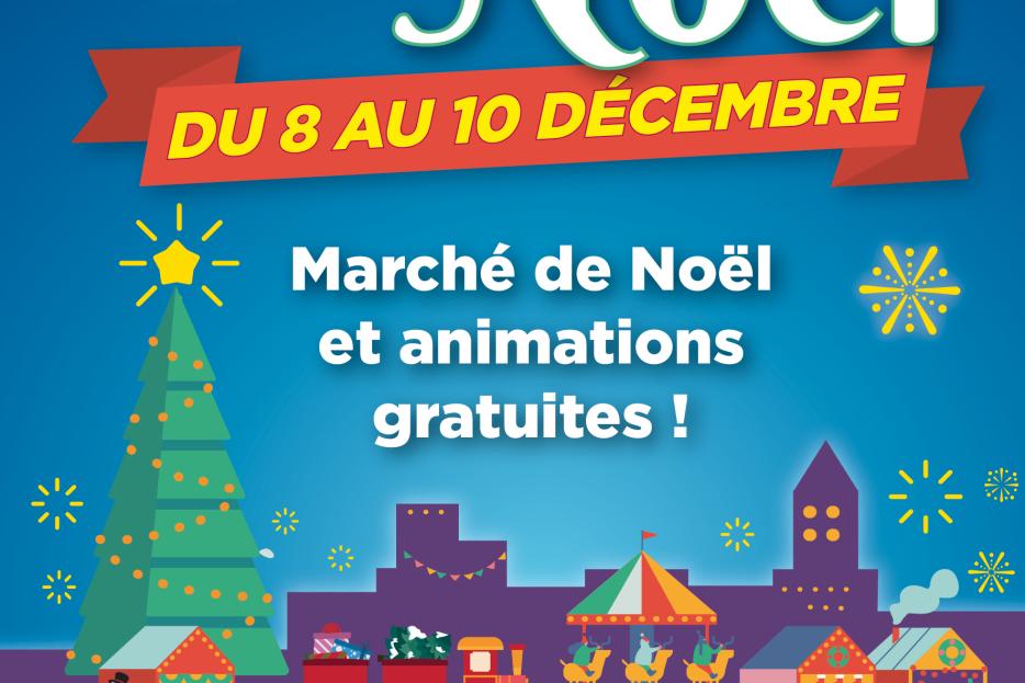 Village de Noël et show pyrotechnique à Élancourt !