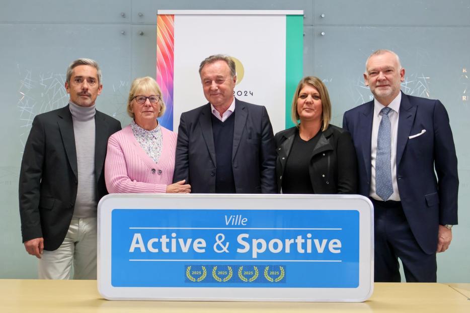 La Ville décroche son 4e laurier au label Ville Active & Sportive